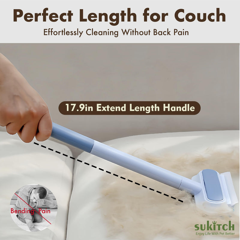 Pet Hair Remover for Couch, Durable, Reusable, Washable Lint Cleaner for Dog and Cat Hair, Gentle on Furniture, Effective on Carpets, Clothing, Bedding - PawsPlanet Australia