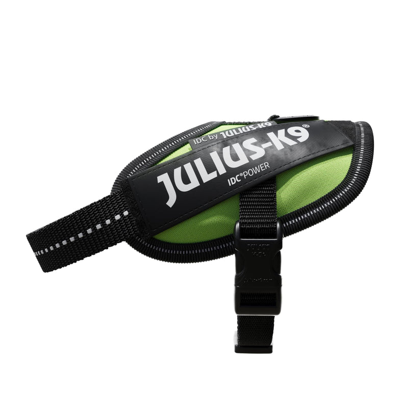 Julius-K9 Baby-Boys IDC Powerharness, Neon Green, 2XS/Baby 2 - PawsPlanet Australia