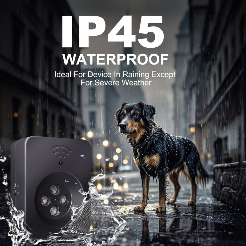 Ultimate Ultrasonic Bark Control Device for Dogs - 50ft Remote & Auto Sensor Modes | Weatherproof Anti-Bark Deterrent | Handheld Remote Training Tool | Stop Excessive Barking Humanely - PawsPlanet Australia