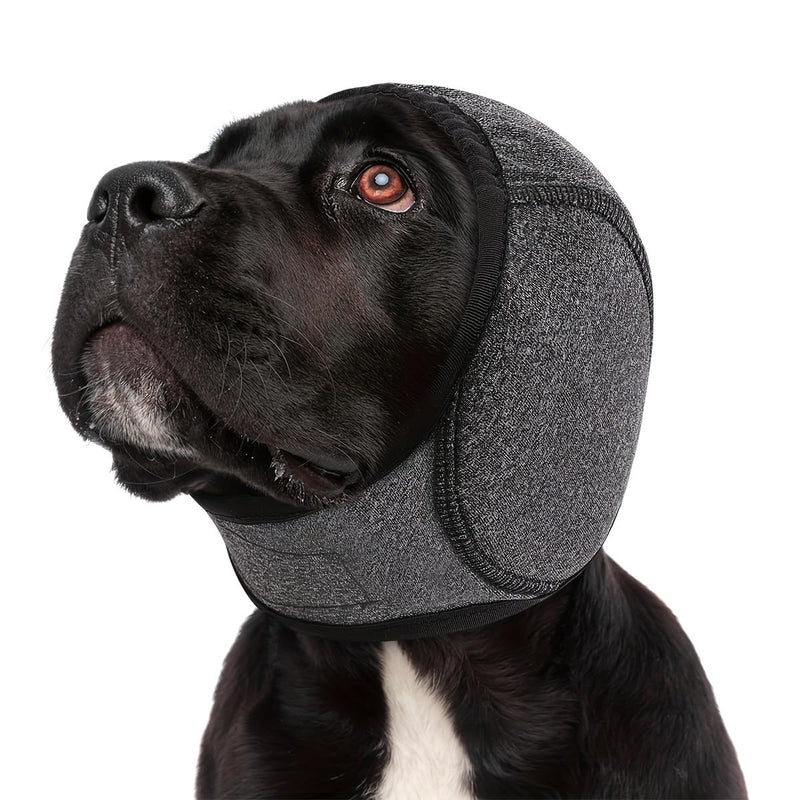 Dog Ear Muffs Adjustable Headgear Pet Ear Protection Soothing Gear for Bathing Swimming Grooming