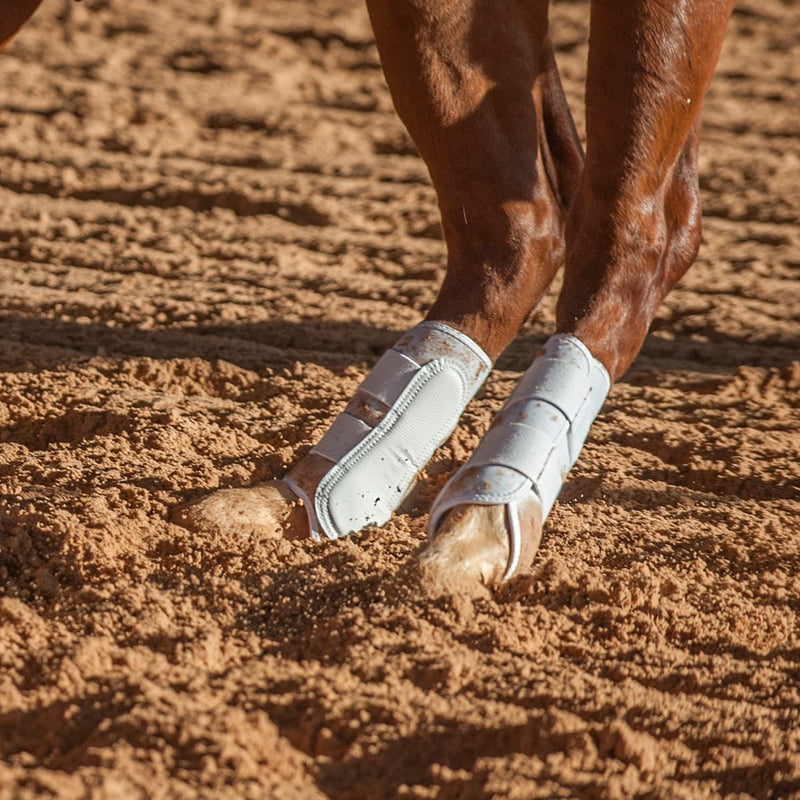 Classic Equine Boots Airwave EZ Wrap II Splint Neoprene Hind AWEW200 White Medium/Average Horse - PawsPlanet Australia