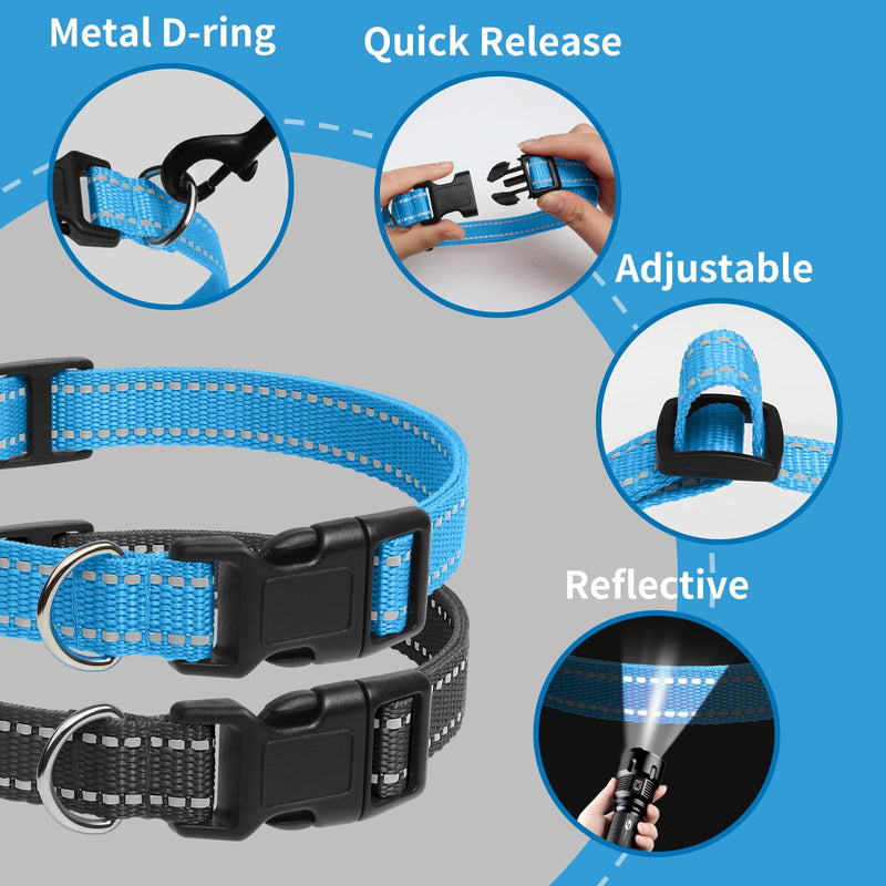 PaiPaitek No Shock Dog Training Collar with Remote 3300ft Range, Humane Vibrating Dog Collar, 3 Modes Ultrasonic, Beep, Vibration for Small Medium Large Dogs - Security Lock & No Prongs - PawsPlanet Australia