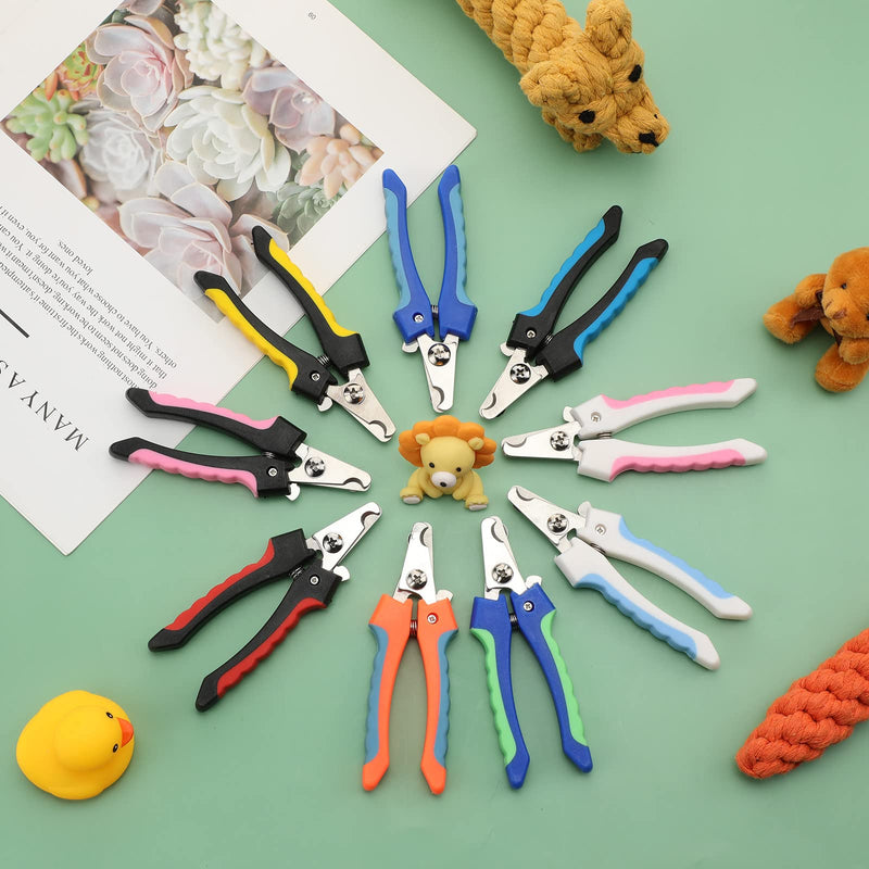 9 Pcs Dog Nail Clippers Bulk Pet Nail Clippers, Dog Toenail Clippers Dog Nail Trimmer Dog Clippers for Grooming Nails Dog Claw Care for Small Medium Dogs - PawsPlanet Australia