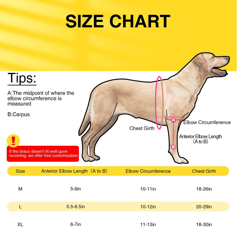 LISPOO Dog Elbow Brace Protector Pads Provides Elbow Support and Protection, Dog Elbow Dysplasia Brace for Elbow Hygroma, Arthritis, Dysplasia, Elbow Calluses, Shoulder Dislocation, Elbow Brace(XL) Both Leg XL - PawsPlanet Australia