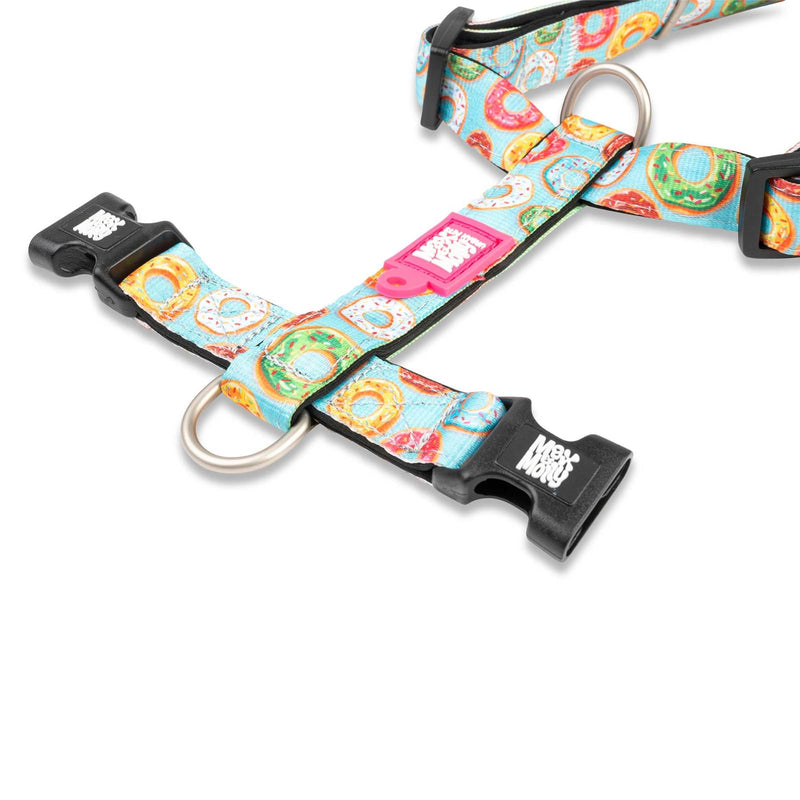 Max & Molly H Comfort Fit Dog Harness – Soft Neoprene Padding, Easy Step-In Design, Durable Metal Parts, Dual D-Rings for Enhanced Control – Perfect for Secure, Comfortable Walks - PawsPlanet Australia