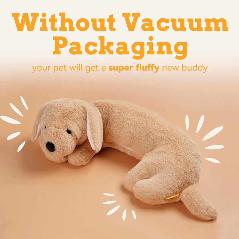 Heartbeat Puppy Toy Heartbeat Stuffed Animal for Dog Anxiety Relief and Calming Aid, Dog Heartbeat Toy for Puppy Sleep Aid Crate Training, Puppy Essential Puppy Needs, Golden Golden Retriever - PawsPlanet Australia