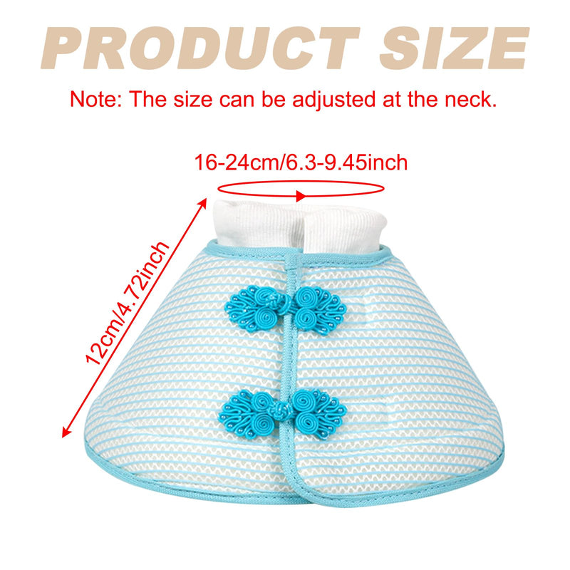 Cat Cone Collar Soft, Adjustable SoftCat Cone, Cat Recovery Collar for Anti-Bite Lick Suitable, Breathable Soft Conefor Cats Convenient Eating, Cats Surgery Collarfor Wound Healing