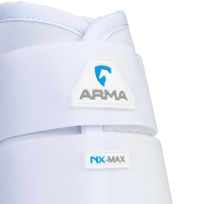 Shires ARMA NX-MAX Brushing Boots Cob White