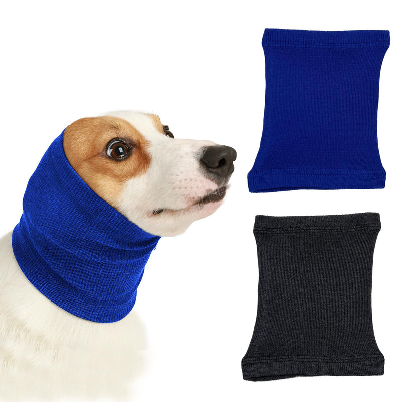 XdealCozyxc 2 Pcs Dog Ear Defenders, Dog Snood Ear Protector, Pet Cat Dog Firework Calming Earmuffs for Wearing in Bathing Grooming Waterproof Reducing Noise