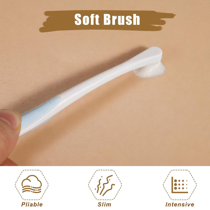 Pack of 2 Dog Toothbrush, Cat Toothbrush, Soft Toothbrush, Dog, Mini Toothbrush, Cat, Reusable Pet Toothbrush for Kittens and Puppy Teeth Cleaning, Oral Care