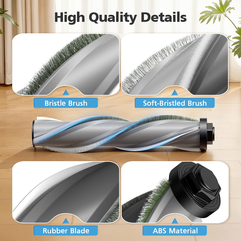 iSingo Replacement Brush Roll Compatible with Bissell Cleanview XR Pet 300W / XR 200W / Powerlifter Turbo Cordless Stick Vacuum, Model# 3797V, 3789U, 3789, 3789X, 3797, 3797W, 2 Pack, Grey Grey Brush - PawsPlanet Australia