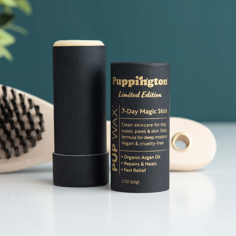 Puppington 2-in-1 Dog Grooming and Deshedding Brush for Small and Large Dogs - Dog Brush for Shedding Short Haired and Long Haired Dogs - PawsPlanet Australia