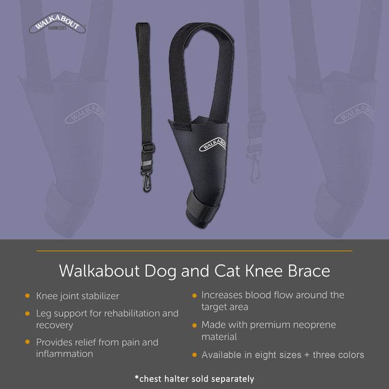 WALKABOUT Knee Brace (Small right (7-9")) Small right (7-9") - PawsPlanet Australia