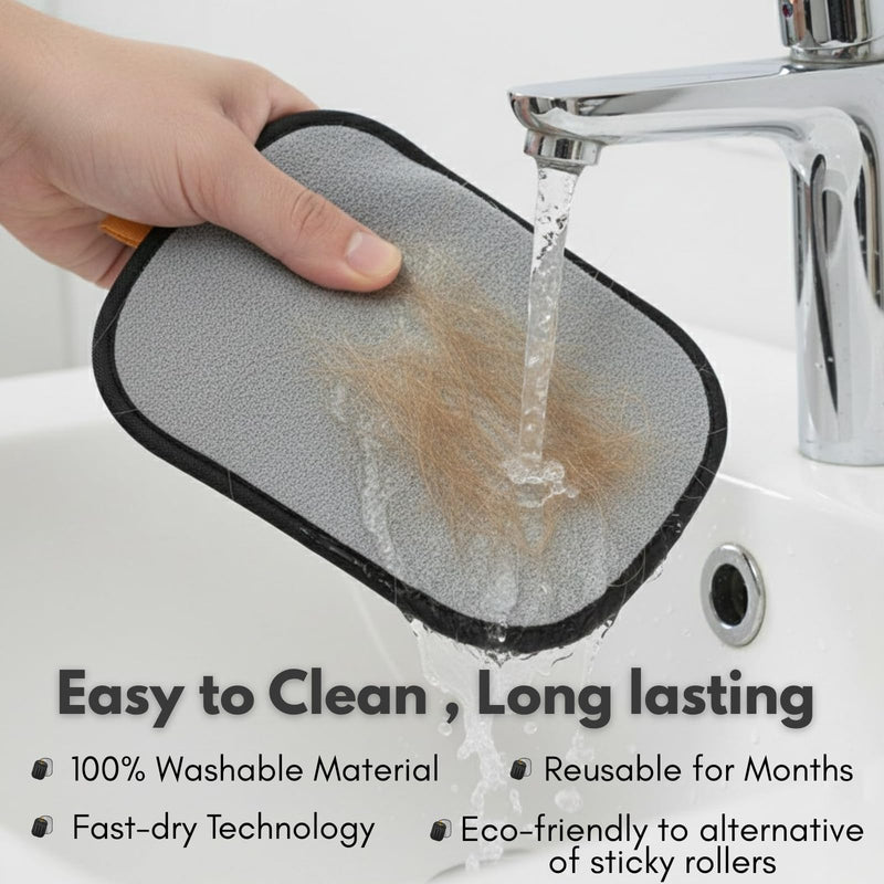 2 PCS Electrostatic Pet Hair Removal Glove for Laundry Best Dog Hair Remover Glove Magic Brush for Pet Fur Removal on Couch Use for Cat Grooming Supplies Dog Grooming Tool - PawsPlanet Australia