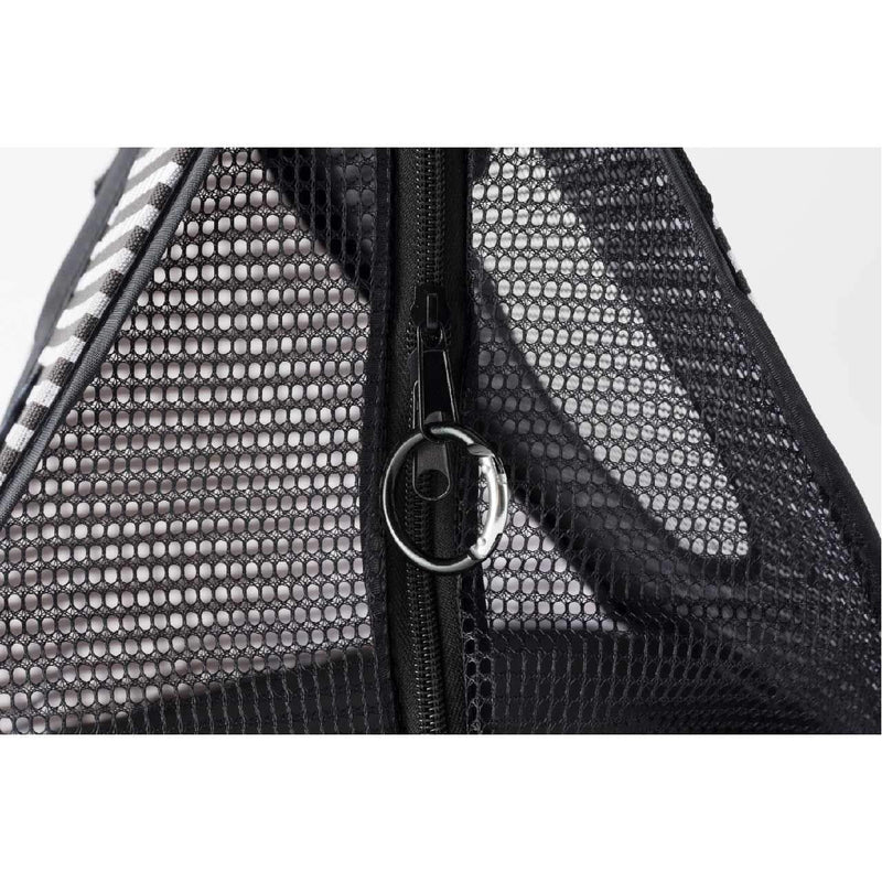 Necoichi Stress-Free Cat Travel Carrier Collapsible Gray White for 2 Cats, for Indoor Cats Small Medium Large Cats(Black) - PawsPlanet Australia