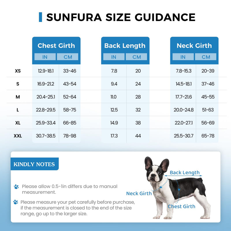 SUNFURA Shark Life Jacket for Dogs, Reflective Dog Life Vest for Swimming Boating Pool, High Flotation Dog Safety Swimsuit Adjustable Pet Life Preserver for Small Medium Dogs, Blue L Large - PawsPlanet Australia