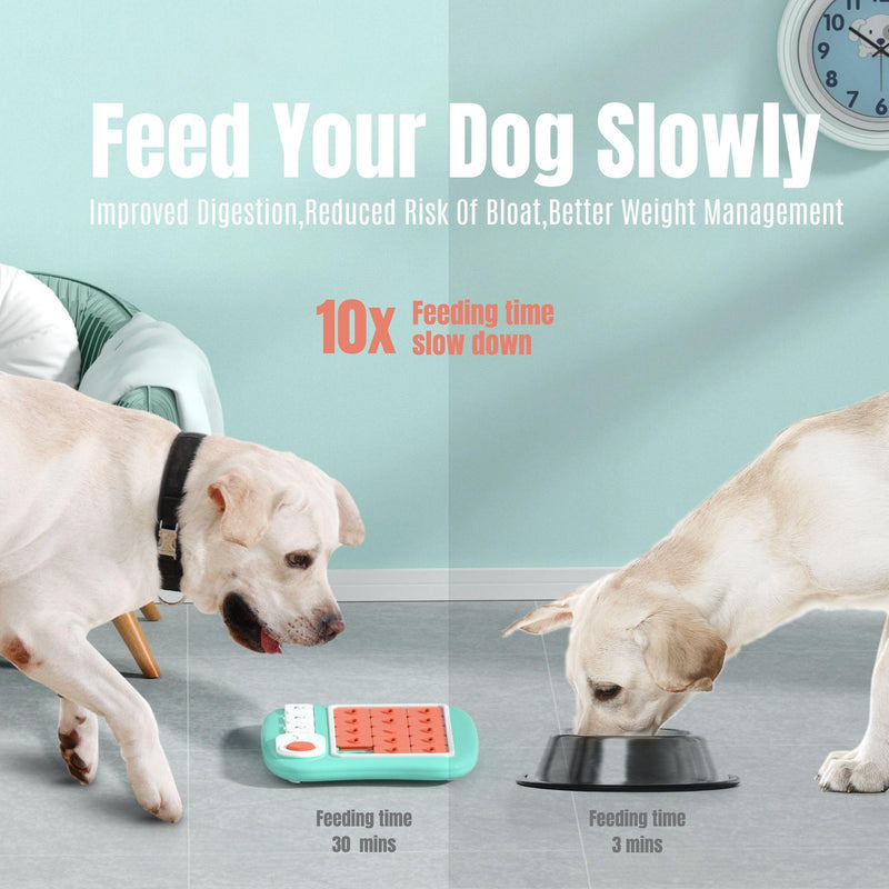 Dog Puzzles for Smart Dogs,Level 3 Interactive Dog Treat Puzzle for Iq Training, Dog Puzzle Toy for Large Medium Small Dogs with Squeaky Dog Button Design - PawsPlanet Australia