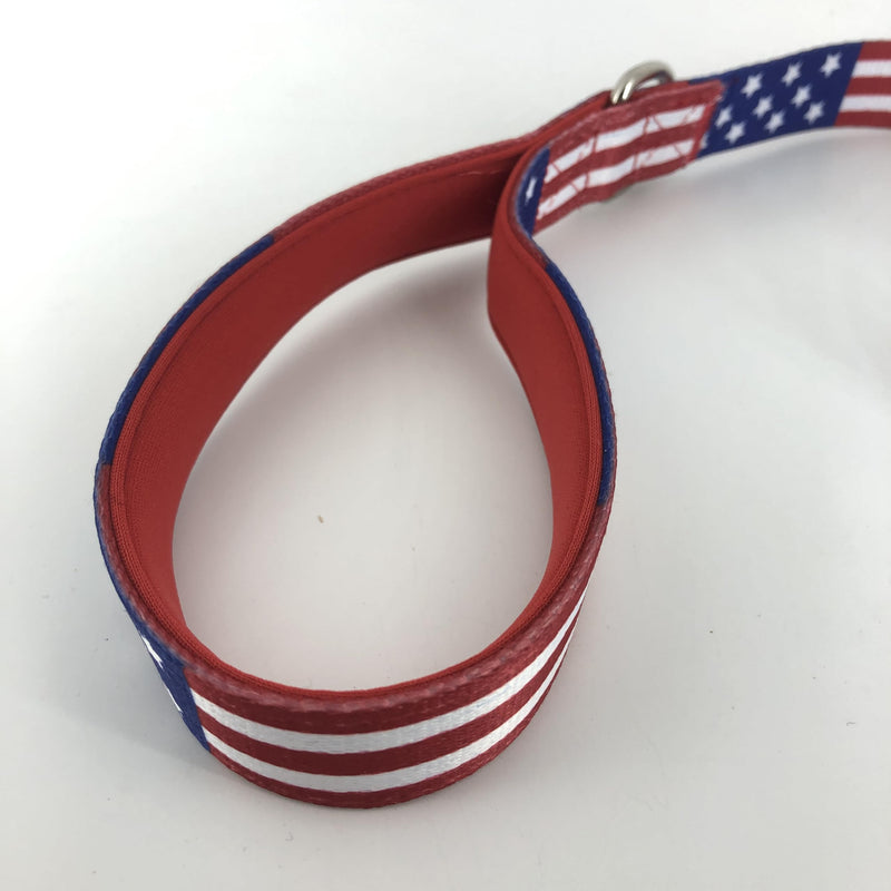 American Flag Dog Leash - Premium Nylon, Durable & Comfortable, 360° Rotating Metal Clip, Anti-Tangle Design, Ideal for Small to Medium Dogs (Leash S) Leash (Color A) Small (Pack of 1) - PawsPlanet Australia