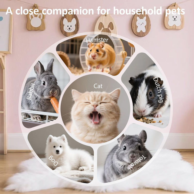 3-in-1 Pet Grooming Kit for Small Animals, Including a Telescopic Scratcher, a Flea and Lice Comb, and a Pair of Massage Gloves, Pet Massage Set for Dogs, Cats, Rabbits, Guinea Pigs, Hamsters, etc - PawsPlanet Australia