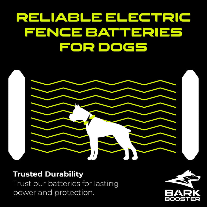 Dog Collar Batteries - Compatible with Invisible Fence Collar Batteries, Replacement Battery for R21, R22, and R51 Dog Receiver Collars (6-Pack) 6-Pack