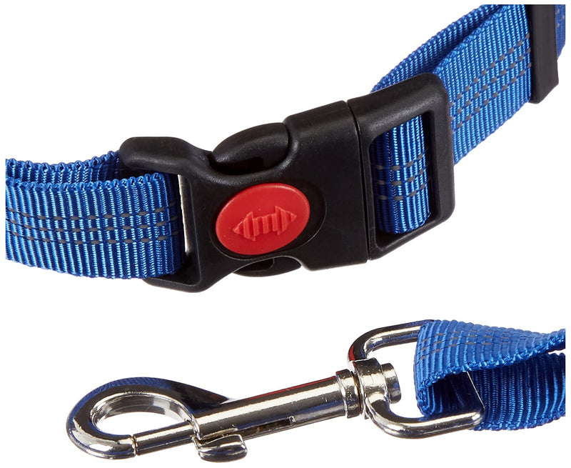 Dog Seat Belt, 2019 New Adjustable Dog Seat Belt Harness, Dog Vehicle Seat Belt, Car Headrest Restraint Pet Leash for Driving/Travel/Daily Use（Blue） Blue - PawsPlanet Australia