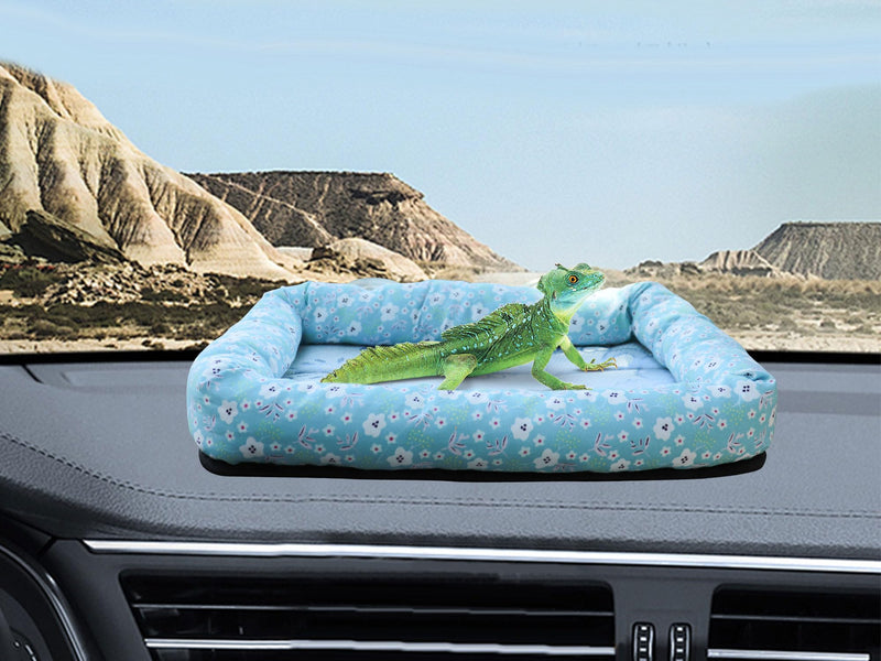 Bearded Dragon Travel Carrier, Lizard Car Hammock, Small Animal Carrier Bed, Suitable for Small Animals Hamster Chinchilla Rat Bird Bearded Dragon Lizard Kitty - PawsPlanet Australia