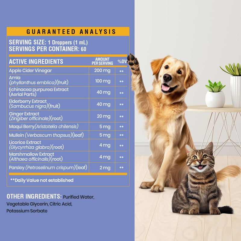 Special Breed Throat Wellness Support for Dogs and Cats, 2oz (2 Pack)