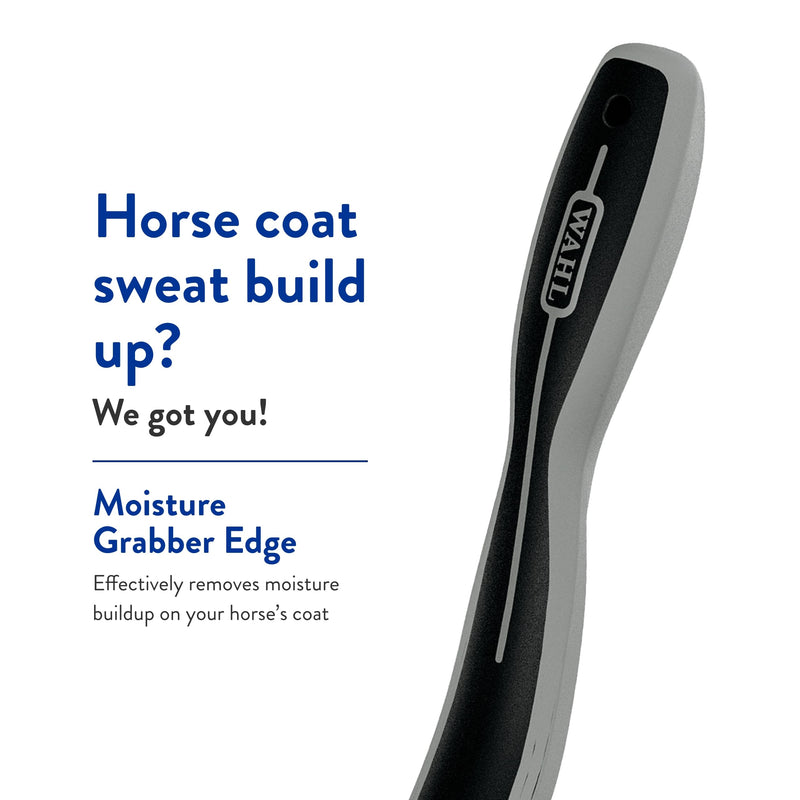 WAHL Professional Animal Equine Grooming Sweat Scraper Horse Tool - Black Sweat Scraper Tool