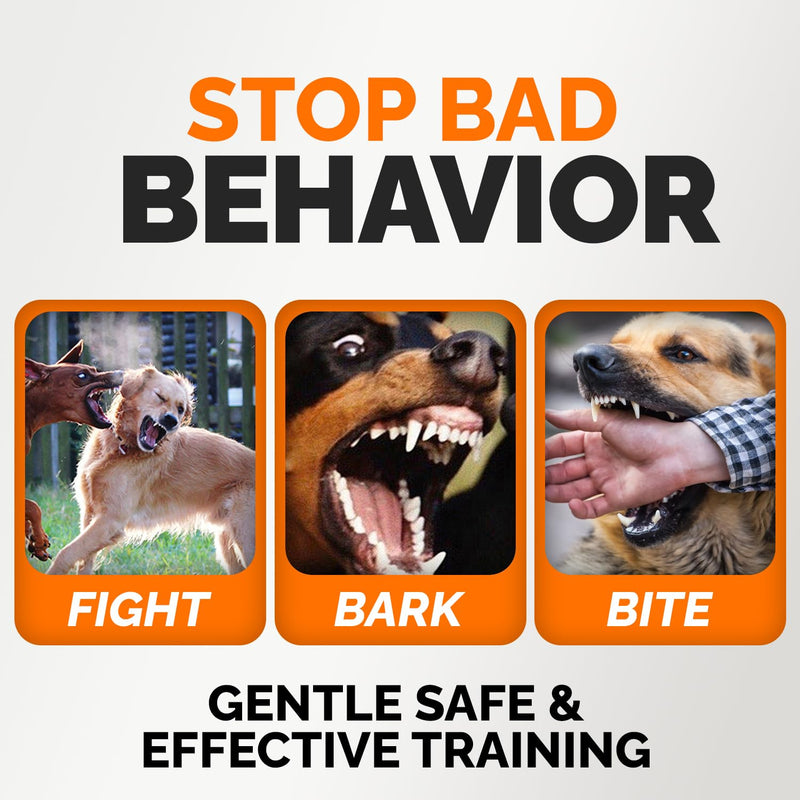 Anti Barking Device for Dogs, Dog Barking Deterrent Devices, for Own or Neighbor's Ultrasonic Dog Training Device, Bark Shield, Dog bark Stopper, Safe and Rechargeable Stops Bad Behavior of Dogs.