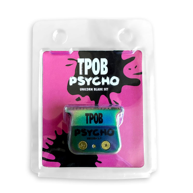 TPOB Replacement Blades for Clippers & Trimmers (Psycho Unicorn for X and GO Trimmer) Psycho Unicorn