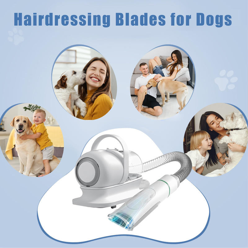 Replacement Blade for nebot P1 Pro Pet Grooming Kit & Vacuum,Size-4F Cut Length 3/8"(9.5mm),Made of Ceramic Blade & Stainless Steel Blade - PawsPlanet Australia
