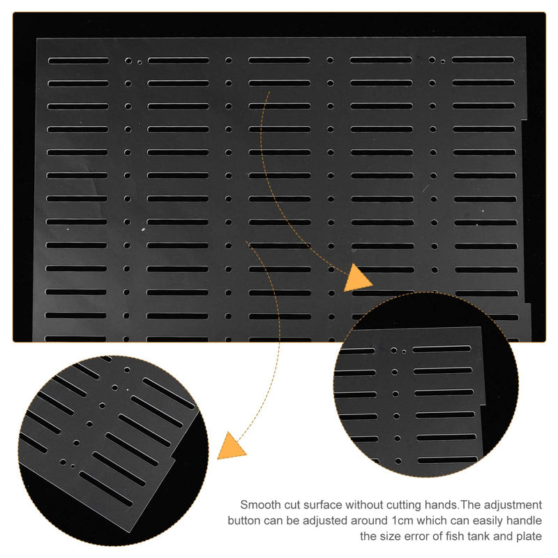 1 Set Fish Tank Board Aquarium Board Aquarium Divider 55 Gallon Aquarium Separator Fish Divider Tank Divider Tool Trays Fish Tank Acrylic Plate Cover Plate