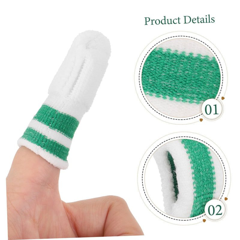 Abaodam Pack of 6 Dog Cat Finger Toothbrushes Nylon Soft Gentle Mouth Cleaning Pet Dental Care Finger Cover for Finger Sizes Against Bad Breath