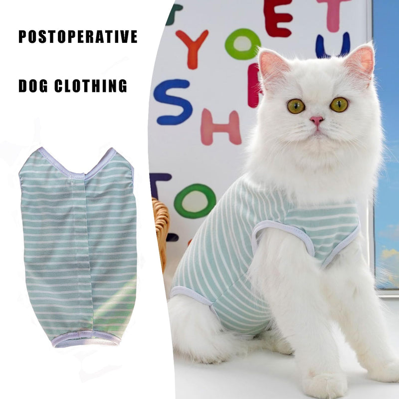 Cat Body After Surgery Body Cat Professional Recovery Suit Operation Post-Operative Cat Clothing Abdominal Wounds Anti Leak Suit Multifunctional Medical Pet Shirt Suitable for Post-operative W