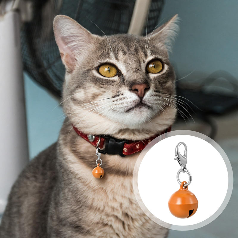 24pcs Cat Bell for Cat Collar, Small Dog Collar Bells, Metal Small Pet Puppy Bell for Pet Cats Dog Collars Charms Accessories - PawsPlanet Australia