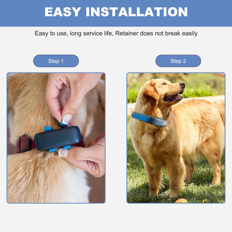 GPS Tracker for Dogs Rubber Clip Compatible with Tractive GPS Pet Location Tracker Replacement Attachment Rubber Clips - Pack of 6 - PawsPlanet Australia
