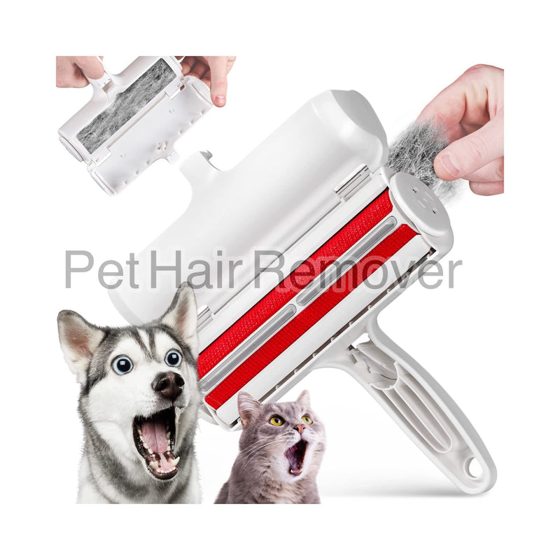 Pet Hair Remover- Pet Hair Remover Non-Electronic Roller- Self Cleaning Roller- Easy to Hold - PawsPlanet Australia