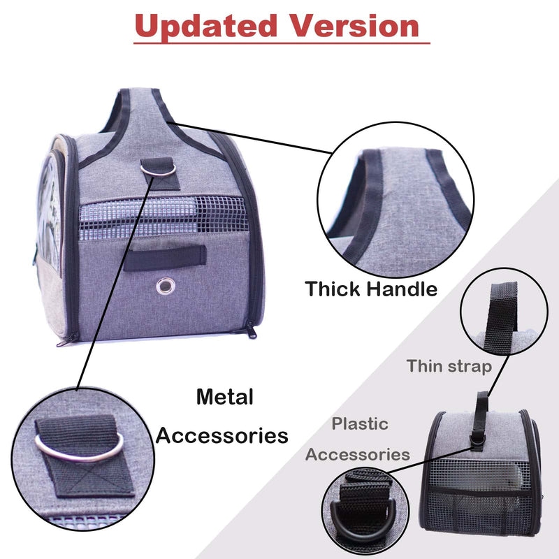 Guinea Pig Carrier, Small Pet Carriers for Rabbit Hamster Bird Bunny Bearded Dragon Kitty and Etc. Animal Bag with Stable Handle and Waterproof Pad, Easy Travel and Vet Visit Medium - PawsPlanet Australia