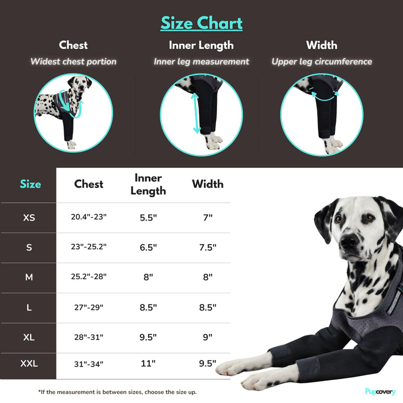 Dog Cone Alternative - Hot Spot Recovery Sleeves, Wound Protection & Hygroma Treatment for Dogs, Reduce Stress & Anxiety, Waterproof & Breathable, Prevent Licking, Ideal Post-Surgery Suit (XXL) XX-Large - PawsPlanet Australia