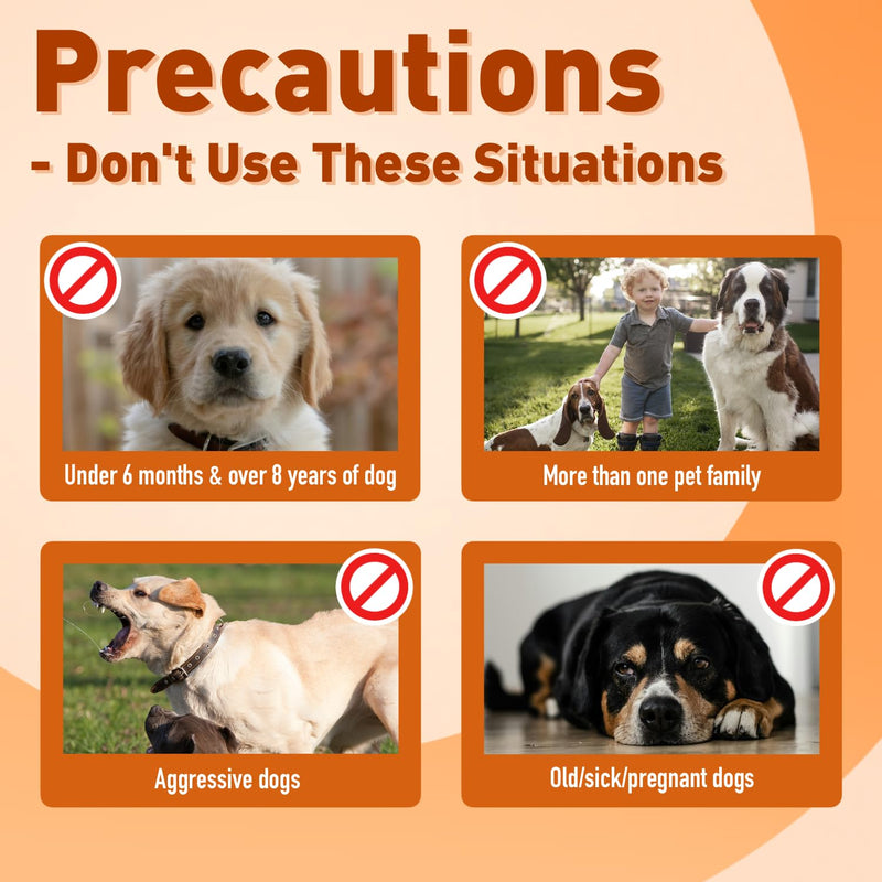 Dog Bark Deterrent Devices - Anti Barking Device for Dogs Indoor & Outdoor Up to 50 Ft, Rechargeable Ultrasonic Dog Barking Silencer with 3 Adjustable Modes Safe for Dogs & People Orange - PawsPlanet Australia