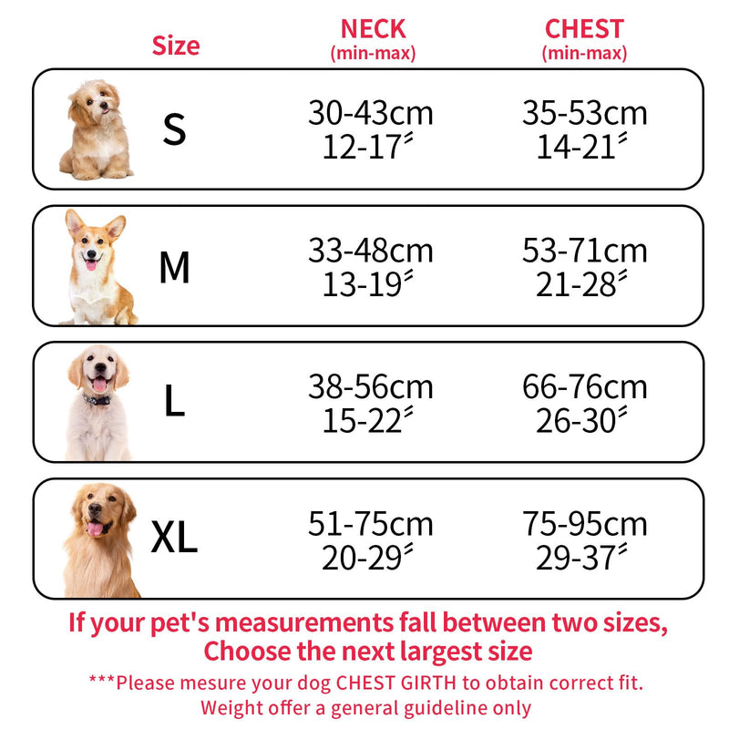 Adjustable Soft Padded Dog Harness Vest - Breathable Nylon with Safety Buckle, Easy to Put On, Front & Back Ring Attachments, Flower Camo (Size M) - PawsPlanet Australia