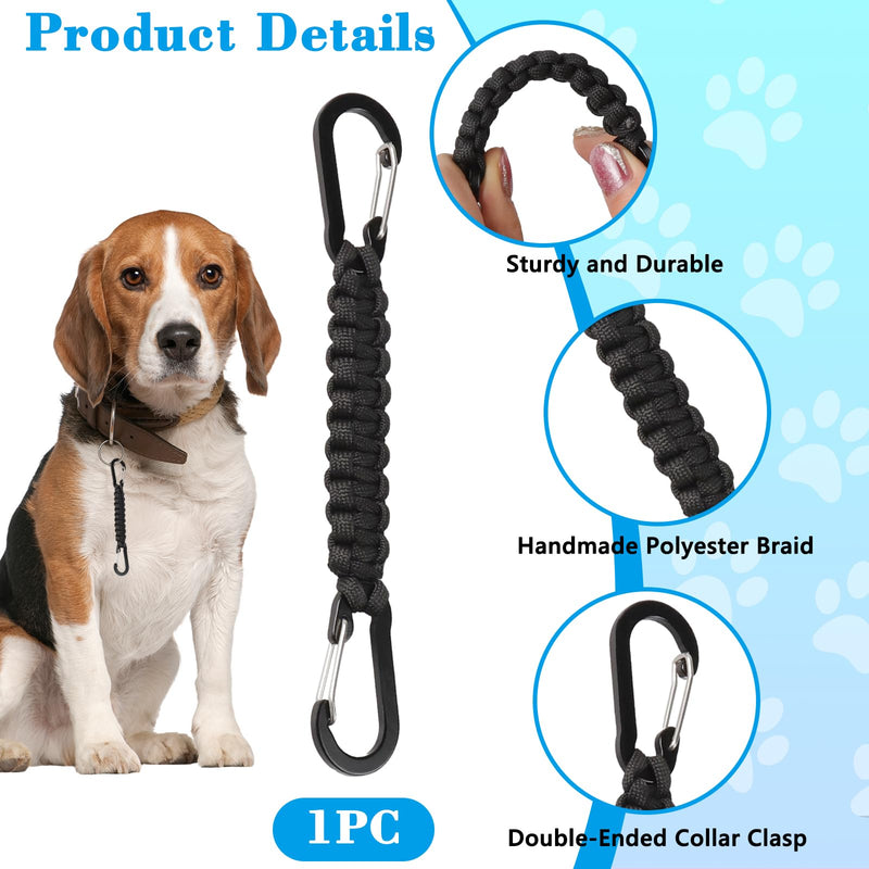 Dog Leash Safety Clip, Backup Safety Strap for Prong Collar, Dog Harness Connector, Training for Running, Walking and Hiking - PawsPlanet Australia