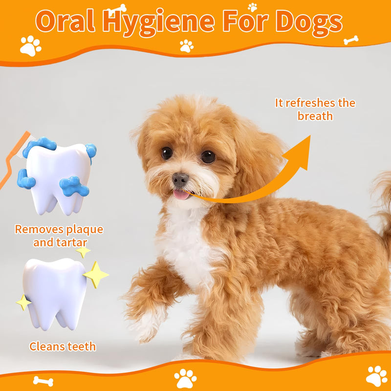 200g Dog Dental Care Set, Dog Toothpaste, Dog Toothbrush, Dental Care Product, Removes Plaque and Bad Breath