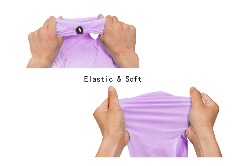 Cat Surgery Recovery Suit Female Kitten Cat Onesie for Cats After Surgery Spay Surgical Abdominal Wound Skin Diseases Cone Collar Soft Alternative Wear (Purple, M) Medium Purple - PawsPlanet Australia