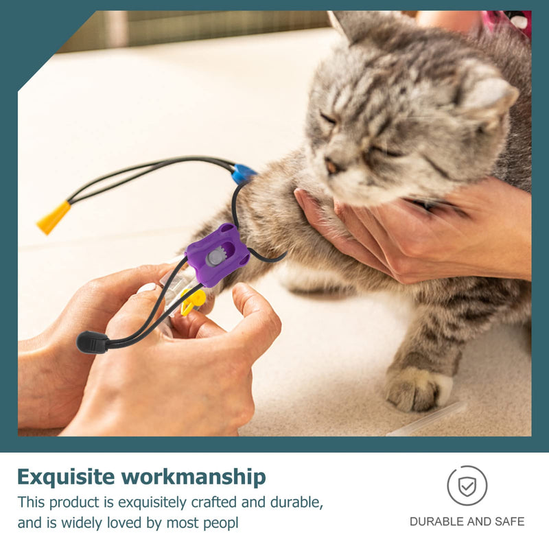 UKCOCO Medical Tourniquets for Pets, Pack of 4 Hemostatic Vein Stays with Quick Release for Dogs Cats Emergency First Aid for Blood Flow Restriction