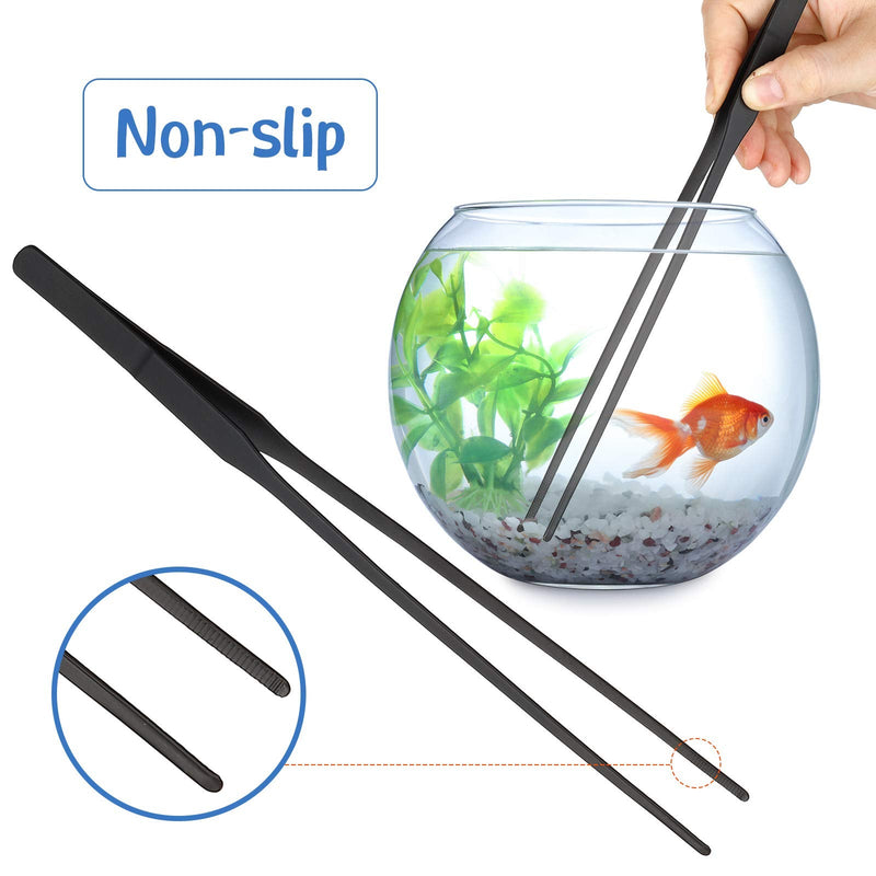 Weewooday 3 Pieces Axolotl Tank Accessories, Extra Long Tweezers for Aquarium, Coral Feeder Long Syringe, Fish Feeding Tongs Tweezers for Reef Roids Aquatic Plant Spider Snake Lizard - PawsPlanet Australia