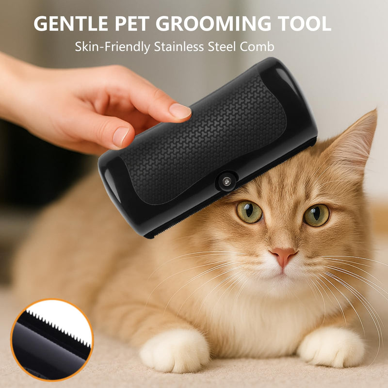 Deshedding Dog Brush, Deshedding Brush for Indoor Cats, Dogs, Effective Pet Hair Remover Comb for Short Long Hair, 2025 New Easy Clean Pet Grooming Tool for Shedding Control - PawsPlanet Australia