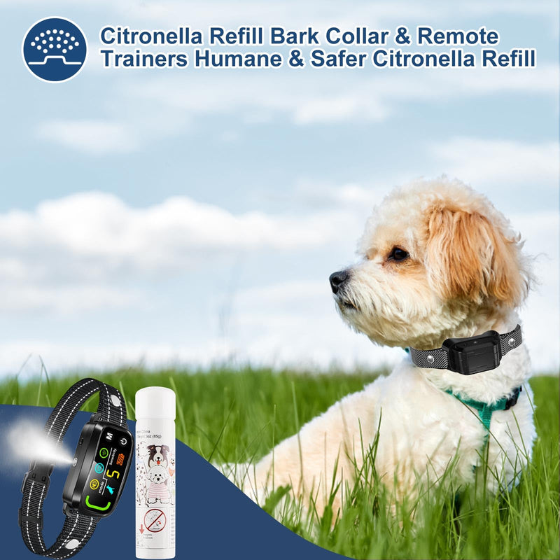 Citronella Spray Refill 2 Pack 3oz 85g Can Citronella Bark Collar, Spray Bark Collar & Remote Trainers Humane & Safer Citronella Refill 2PACK - PawsPlanet Australia