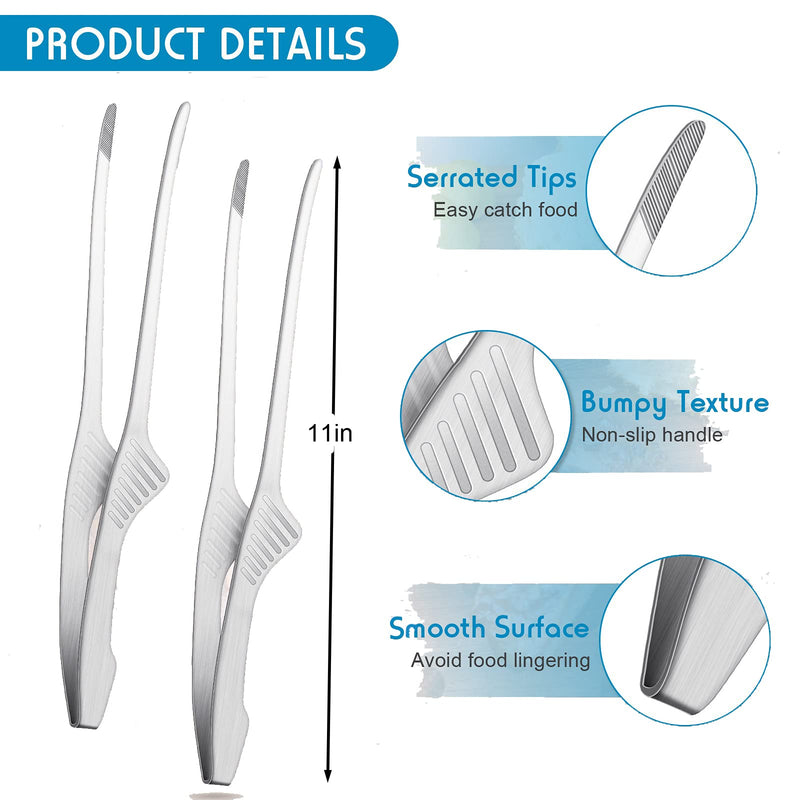 Woyrise 5Pcs Reptile Feeding Set, Long and Wide Handle Rubber Tipped Tweezers Bug Scooper Cricket Tongs Terrarium Worm Feeding Water Dish for Bearded dragon, Lizard Gecko Spider and Snakes - PawsPlanet Australia