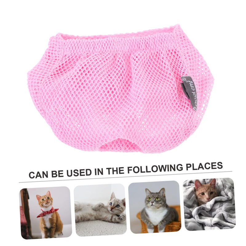 SOLUSTRE Polyester Cat Muzzle, Functional Bite-Resistant Muzzle for Cats and Kittens, Secure Anti-Leak Protection During Bathing and Injections